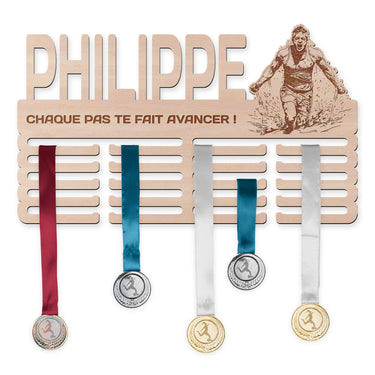 Perchero para medallas - OCR, hombre 