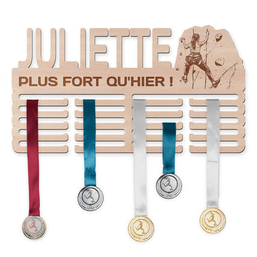 Perchero para medallas - Bouldering, mujeres 