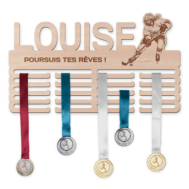 Colgador de medallas - Hockey sobre hielo, mujer 