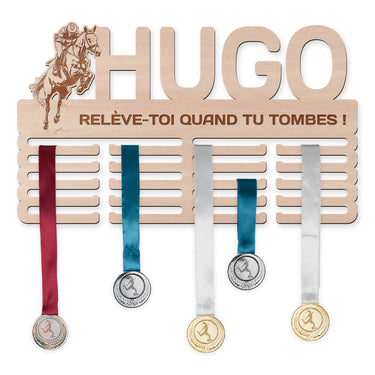 Colgador de medallas - Concurso de saltos, hombre 