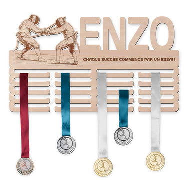 Perchero para medallas - Esgrima 