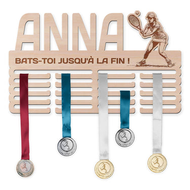 Colgador de medallas - Tenis, mujer 