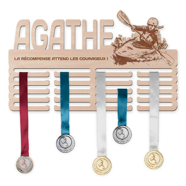 Colgador de medallas - Slalom en aguas, mujer 