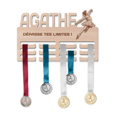 Porte-médailles - Patinage artistique, femme 