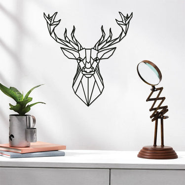 Decoración de madera - ciervo 