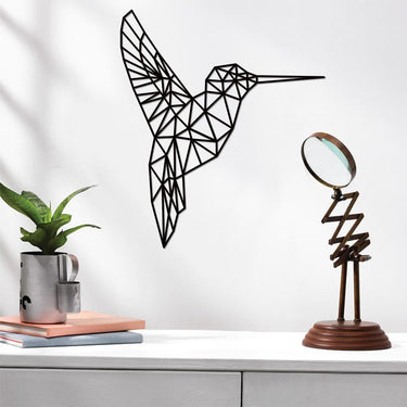 Decoración de madera - colibrí 